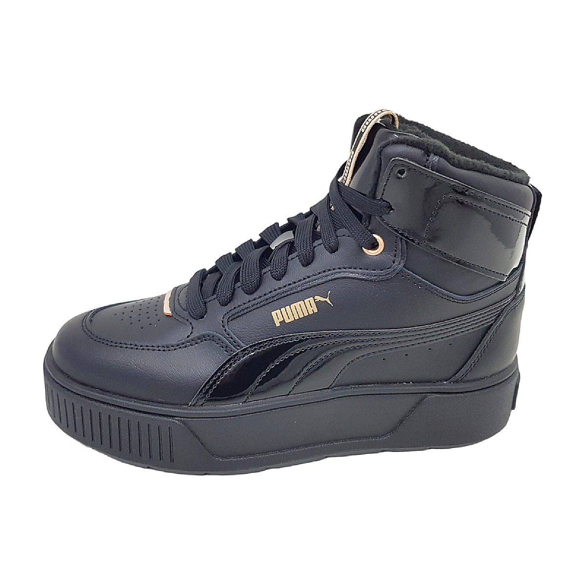 Puma Karmen Rebelle Mid WTR 387624 Schwarz 003 black-gold