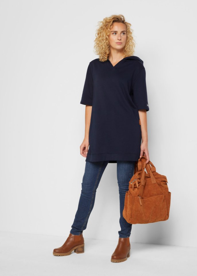 Longkapuzensweatshirt, Oversized