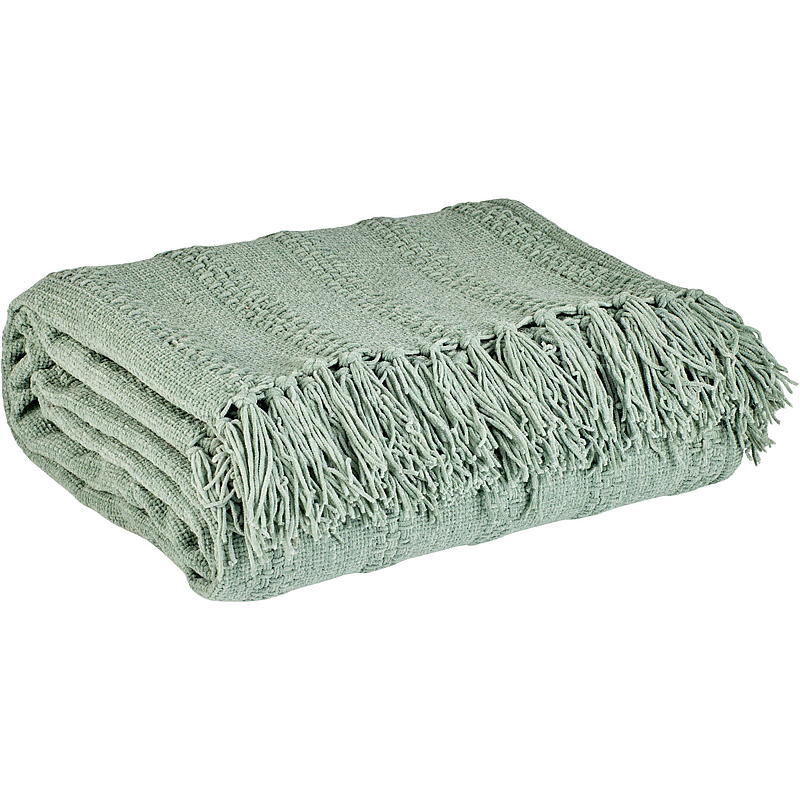 Home Pledd 125x150 cm m/frynser beige
