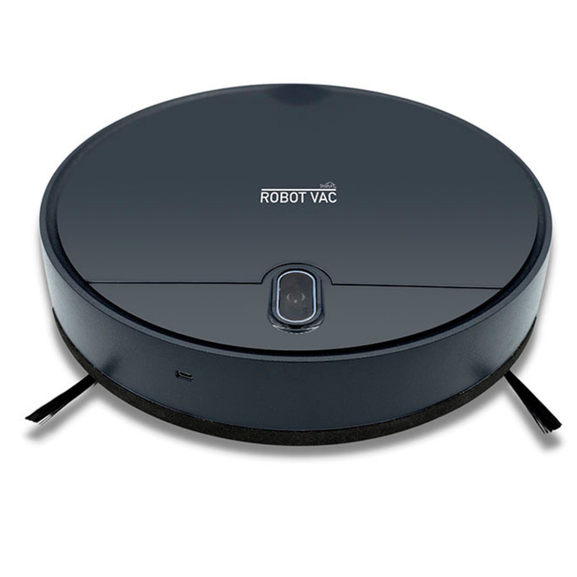 Starlyf Saugroboter Robot Vac, 10,00 W, beutellos, Staubsaugerroboter mit Wischfunktion, Teppich, Hartböden, 7,4V, leise