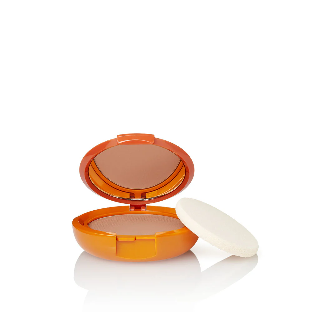 Sun System kompaktais vienādojošais krēms SPF50+ - sejas saules grims, kompaktais tonālais krēms, krēmveida tonālais krēms