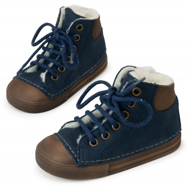 Däumling softie ~ Ecki HighCut Sneaker Winter ~ Ocean Blue