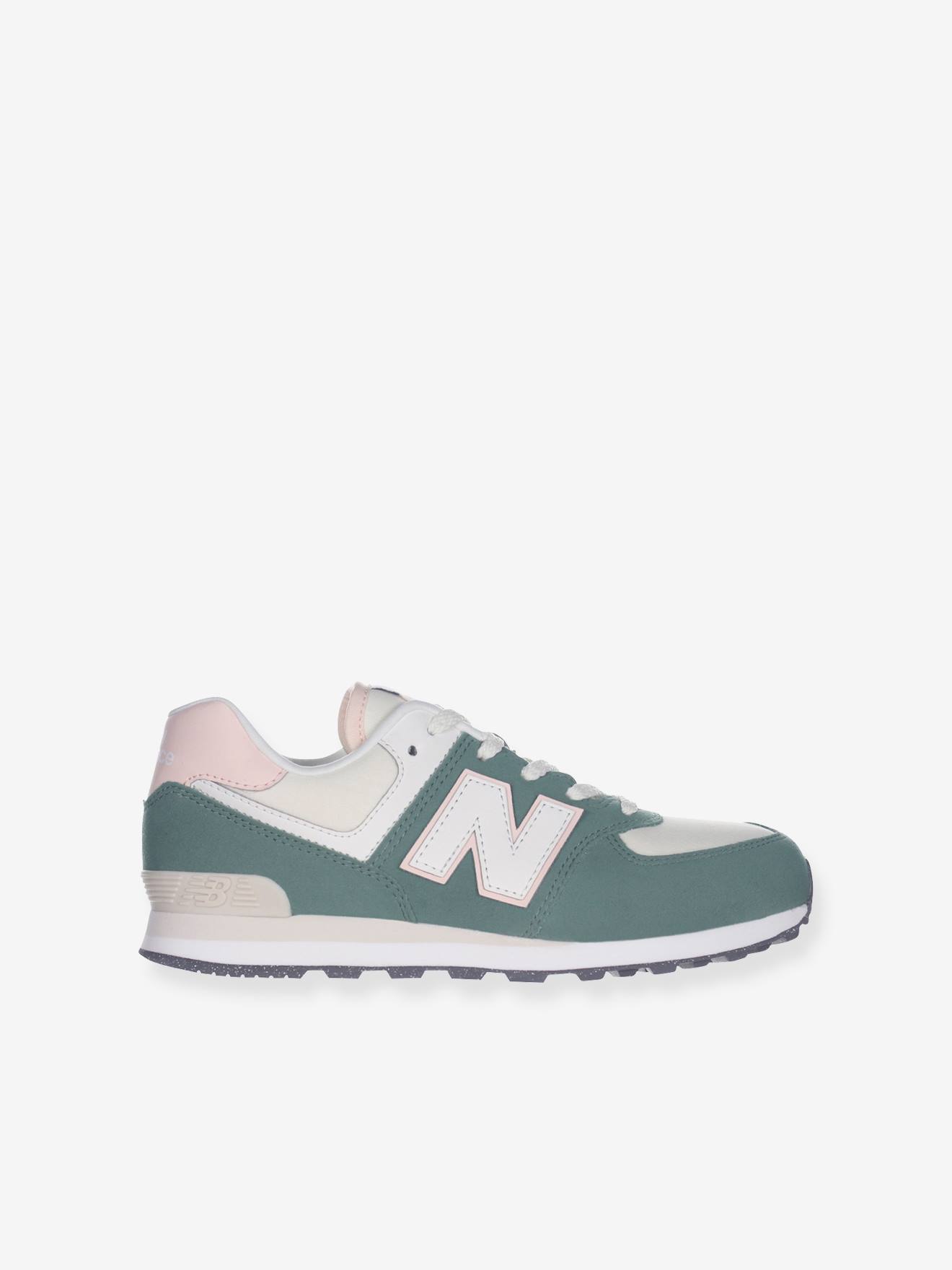Baskets lacées enfant GC574AJK NEW BALANCE® vert