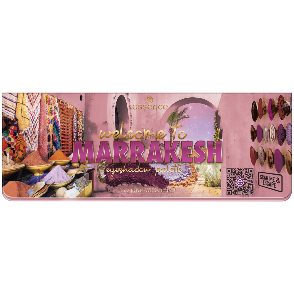 essence welcome to MARRAKESH eyeshadow palette fards à paupières Palette d'Ombres à Paupières
