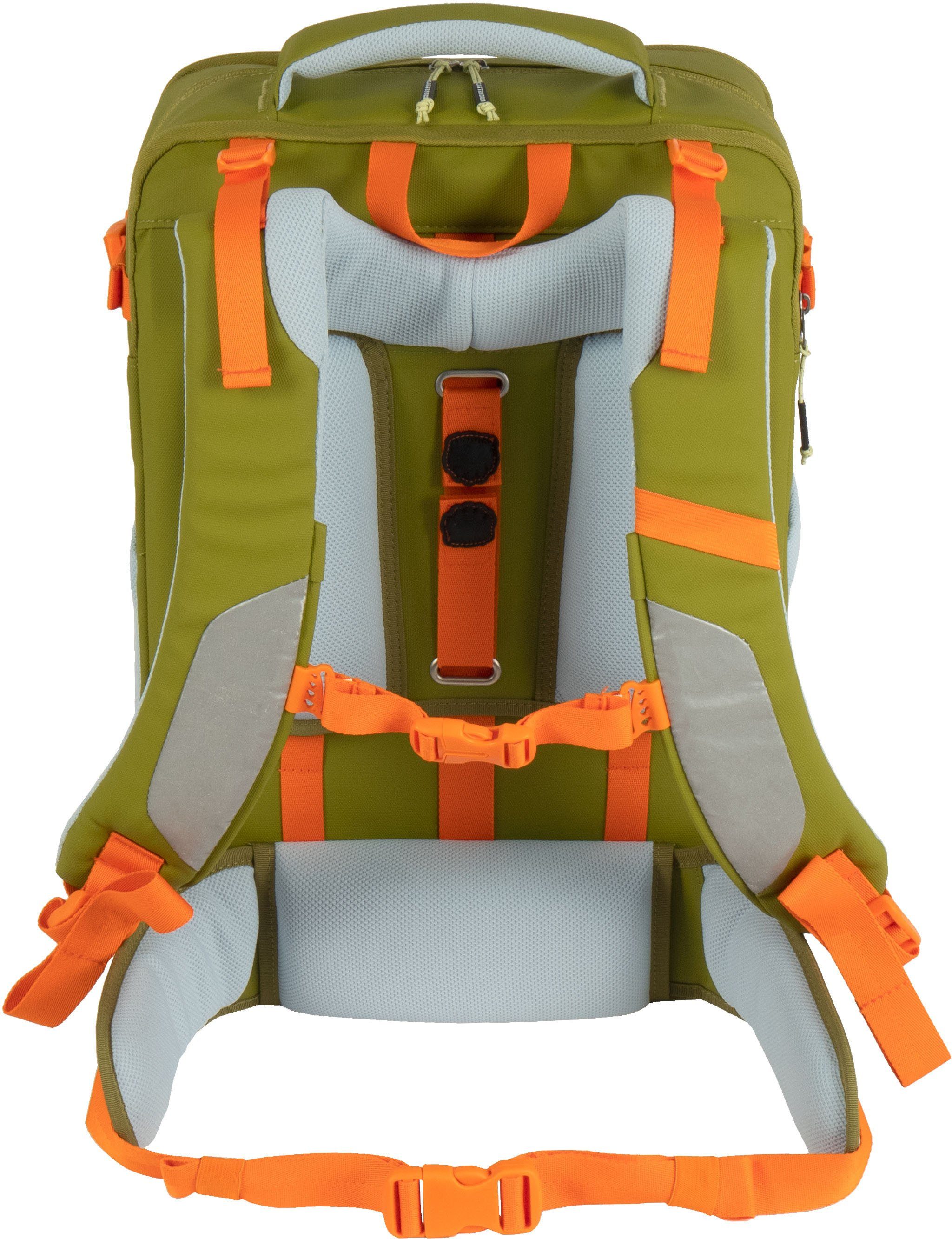 KATTBJØRN Schulrucksack Explorer, mit Laptopfach; alle Innen- und Außenstoffe aus recyceltem PET