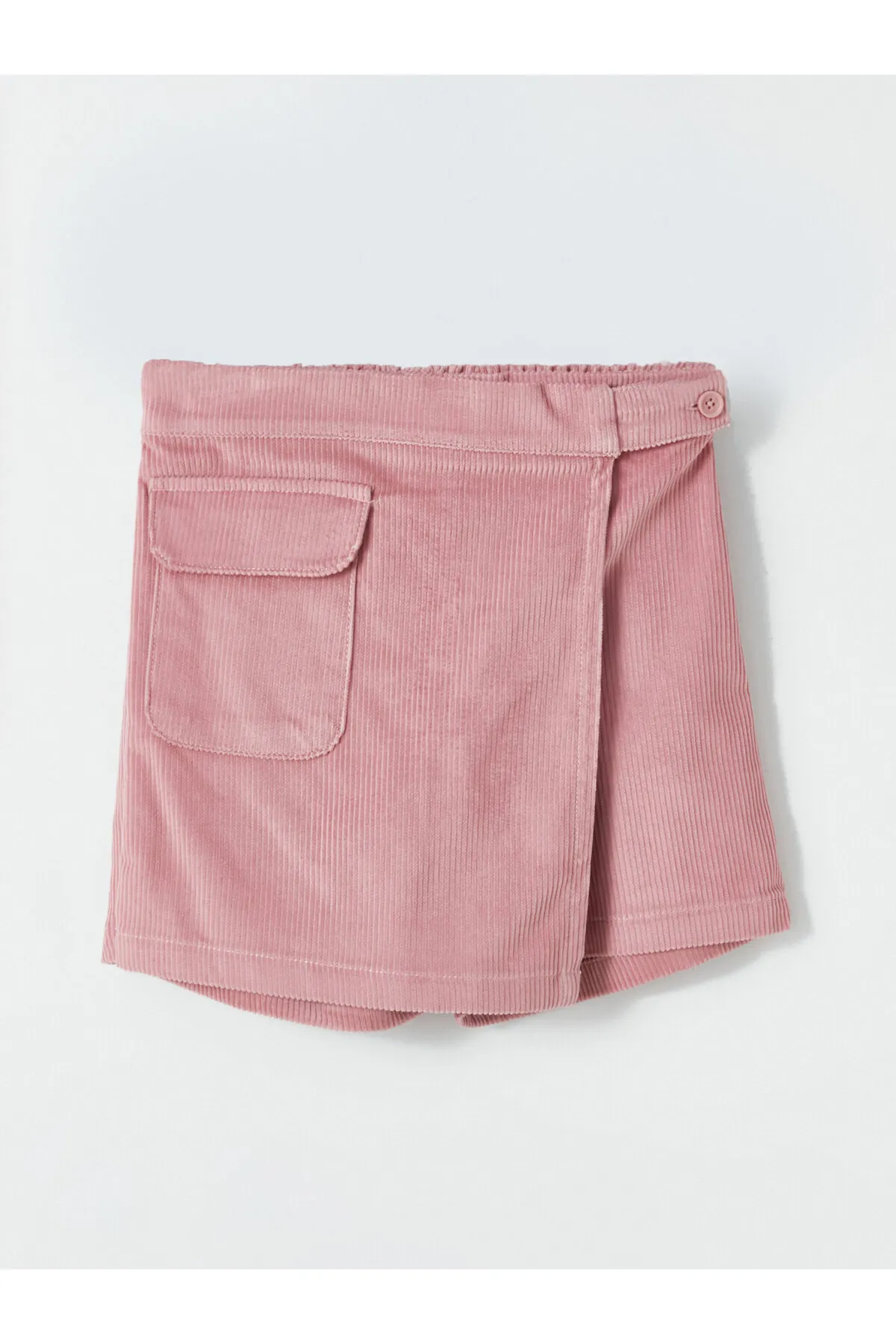 LC Waikiki  Mädchen-T-Shirt und Shorts-Rock mit Rundhalsausschnitt