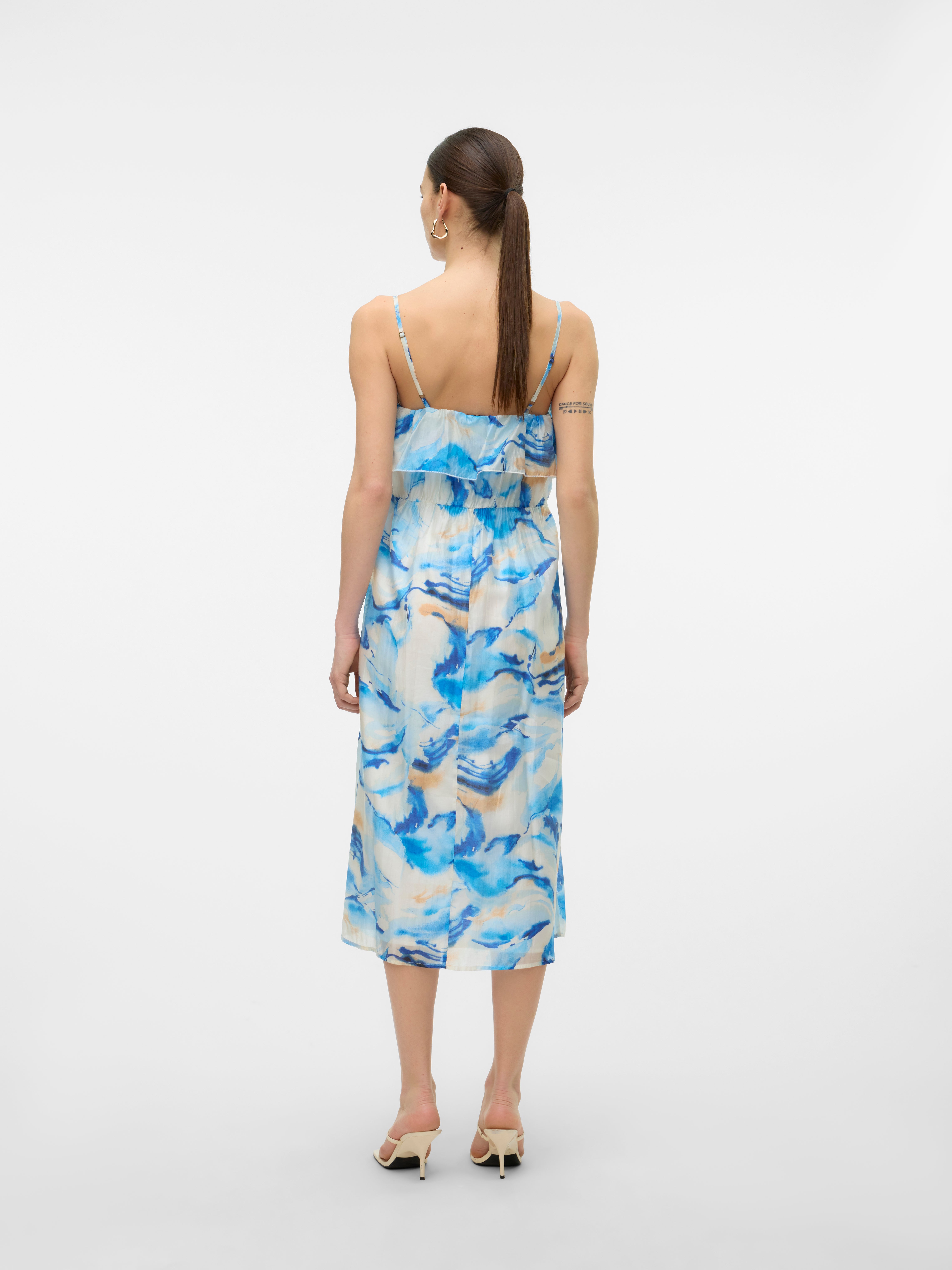 VMOSANA Langes Kleid