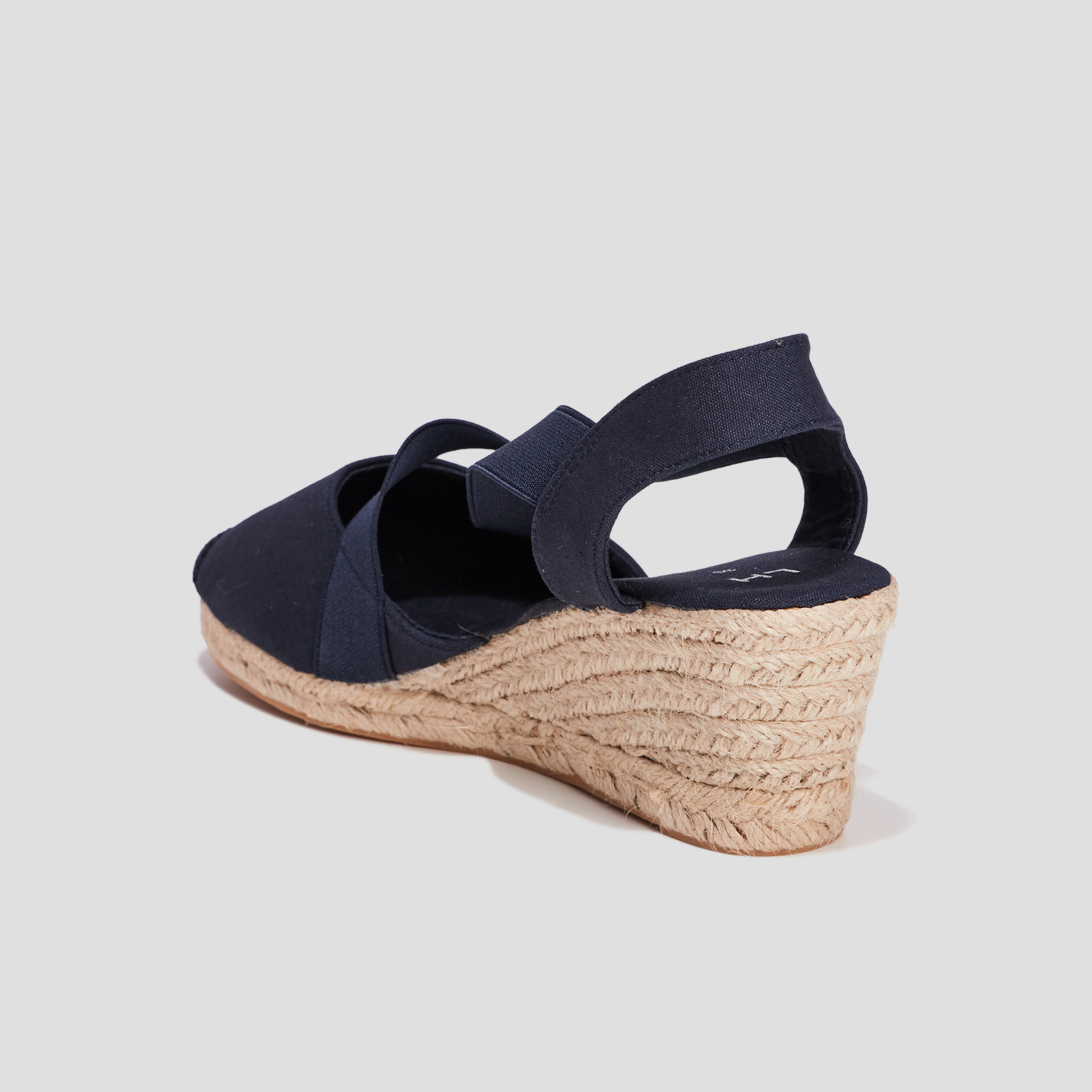 Sandales espadrilles compensées bleu femme | La Halle