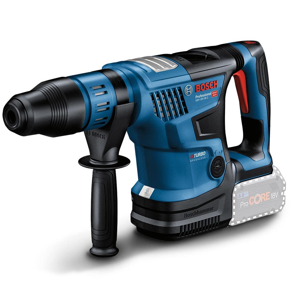 BOSCH 18V BITURBO Brushless SDS Max Młotowiertarka Skin GBH 18V-36 C 0611915041