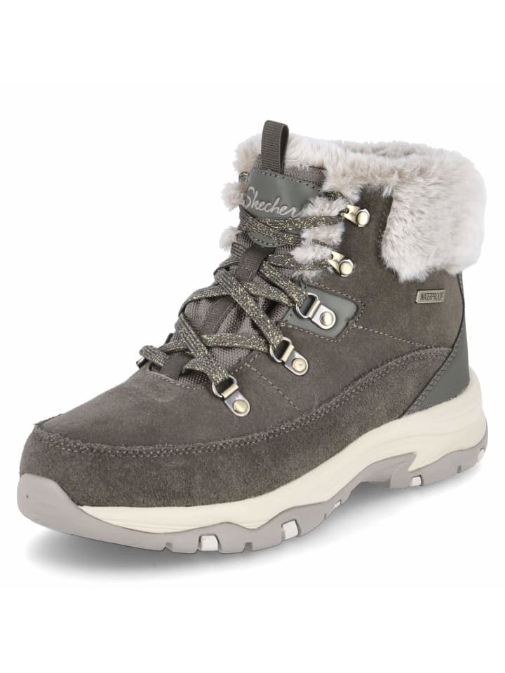 Skechers Winterstiefeletten SNOW WORRIES in Grün günstig kaufen