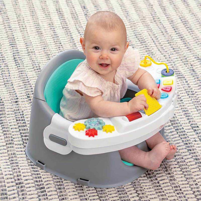 Réhausseur de chaise 3 en 1 avec plateau de jeu électronique Infantino