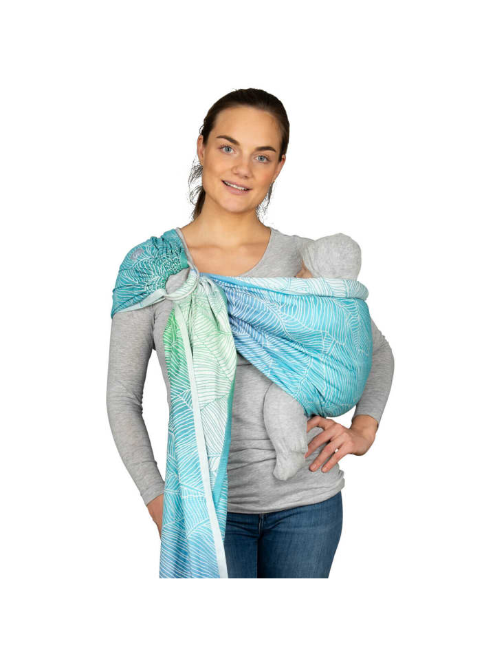 Hoppediz Babytragetuch Ring-Sling kbA in Grenada creme günstig kaufen 70 x 200 cm