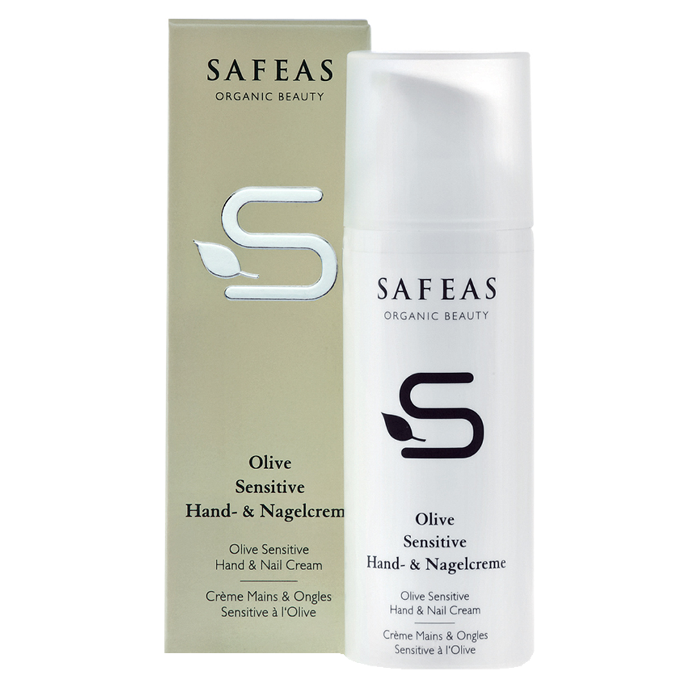 Safeas Olive Sensitive Hand- und Nagelcreme 50 ml