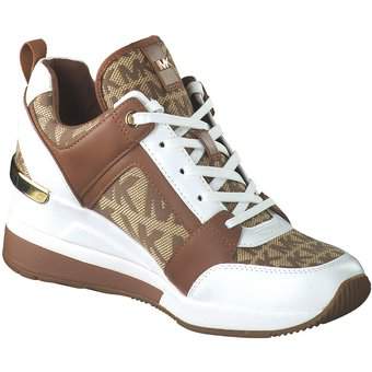 Michael Kors Georgie Trainer Sneaker in beige