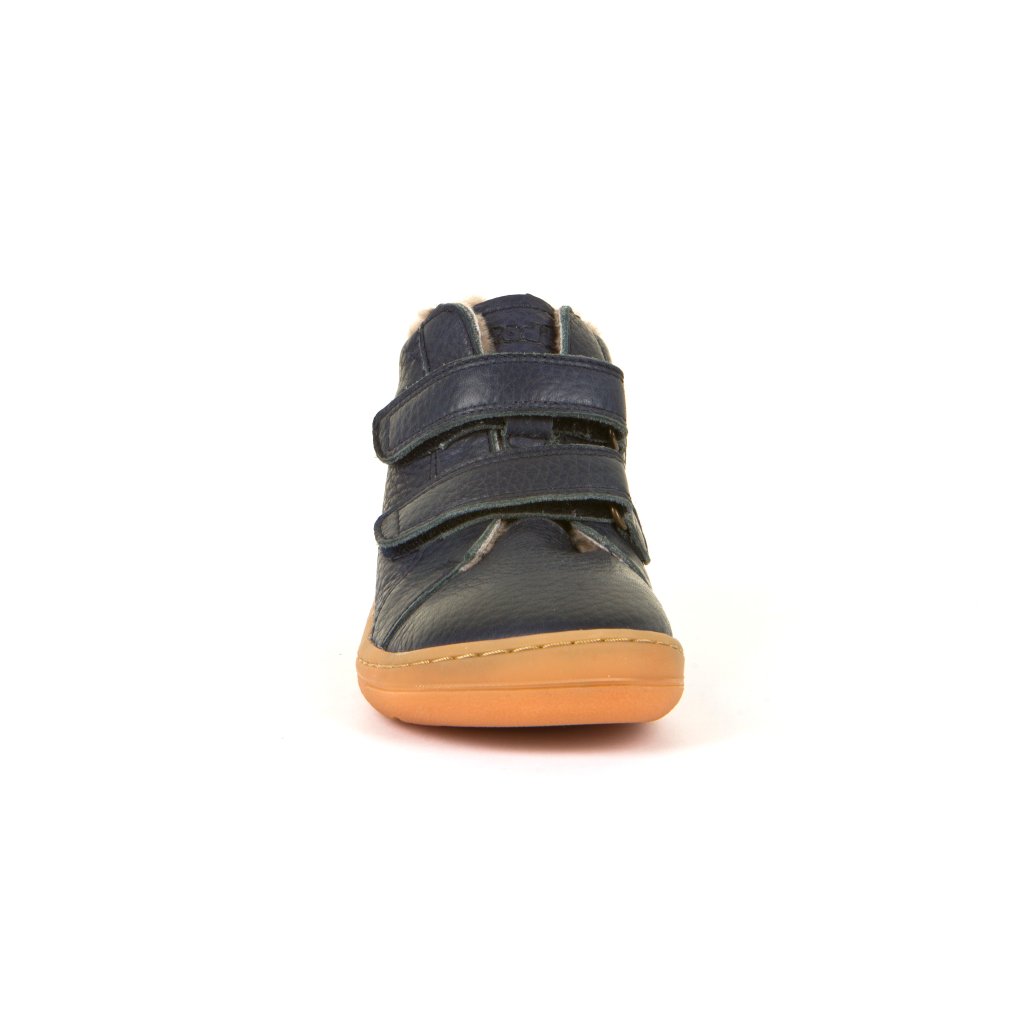 Froddo G3110195-K Blue blaue gefütterte Winterbarfußschuhe