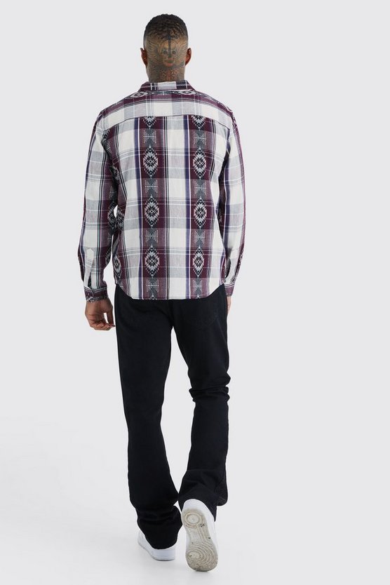 Langärmliges Overshirt mit Reißverschluss