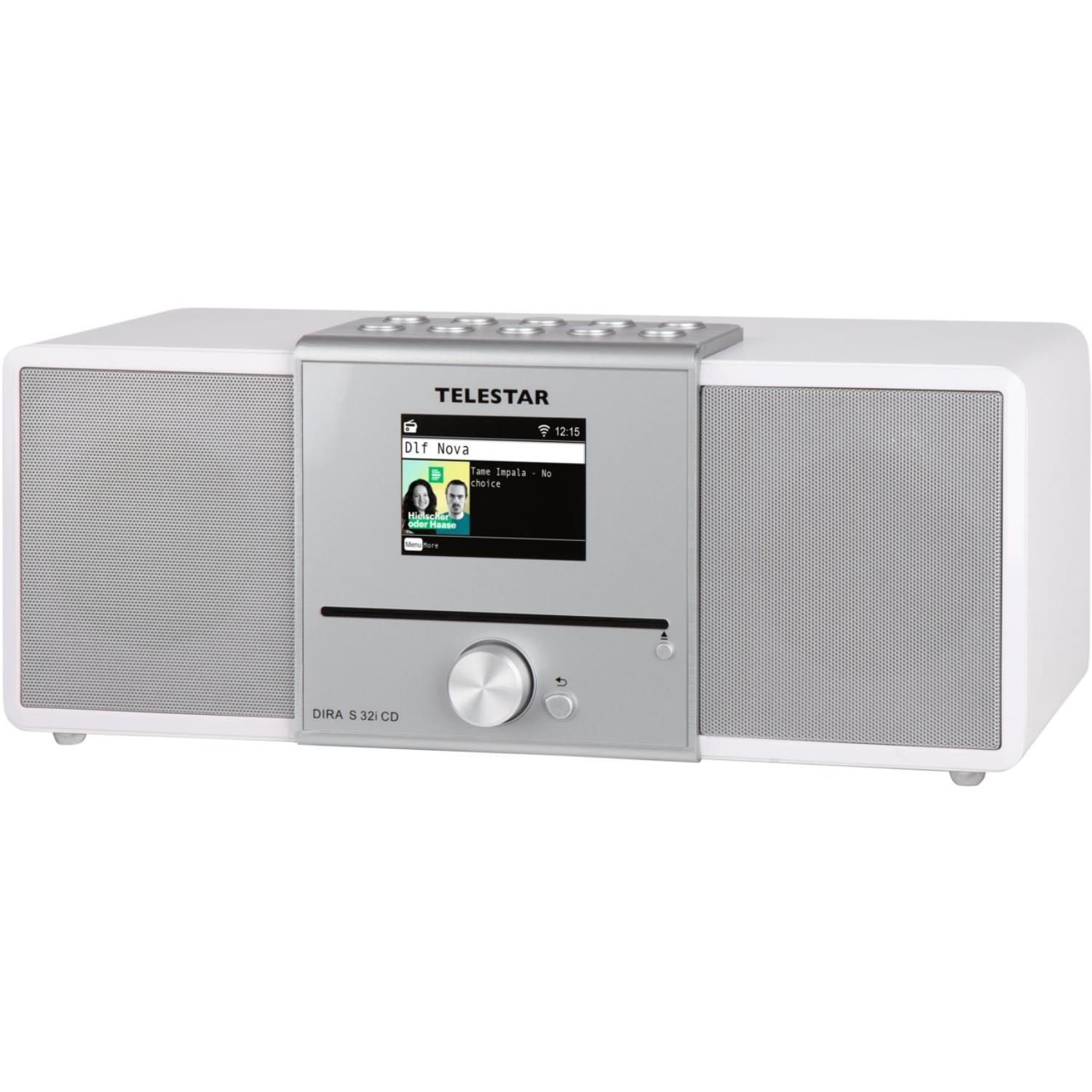 TELESTAR DIRA S 32i DAB+/FM Internetradio mit CD Player