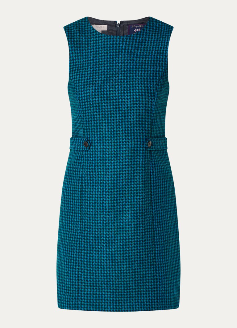 Rochie mini Sariah by Hobbs din lână cu model Houndstooth