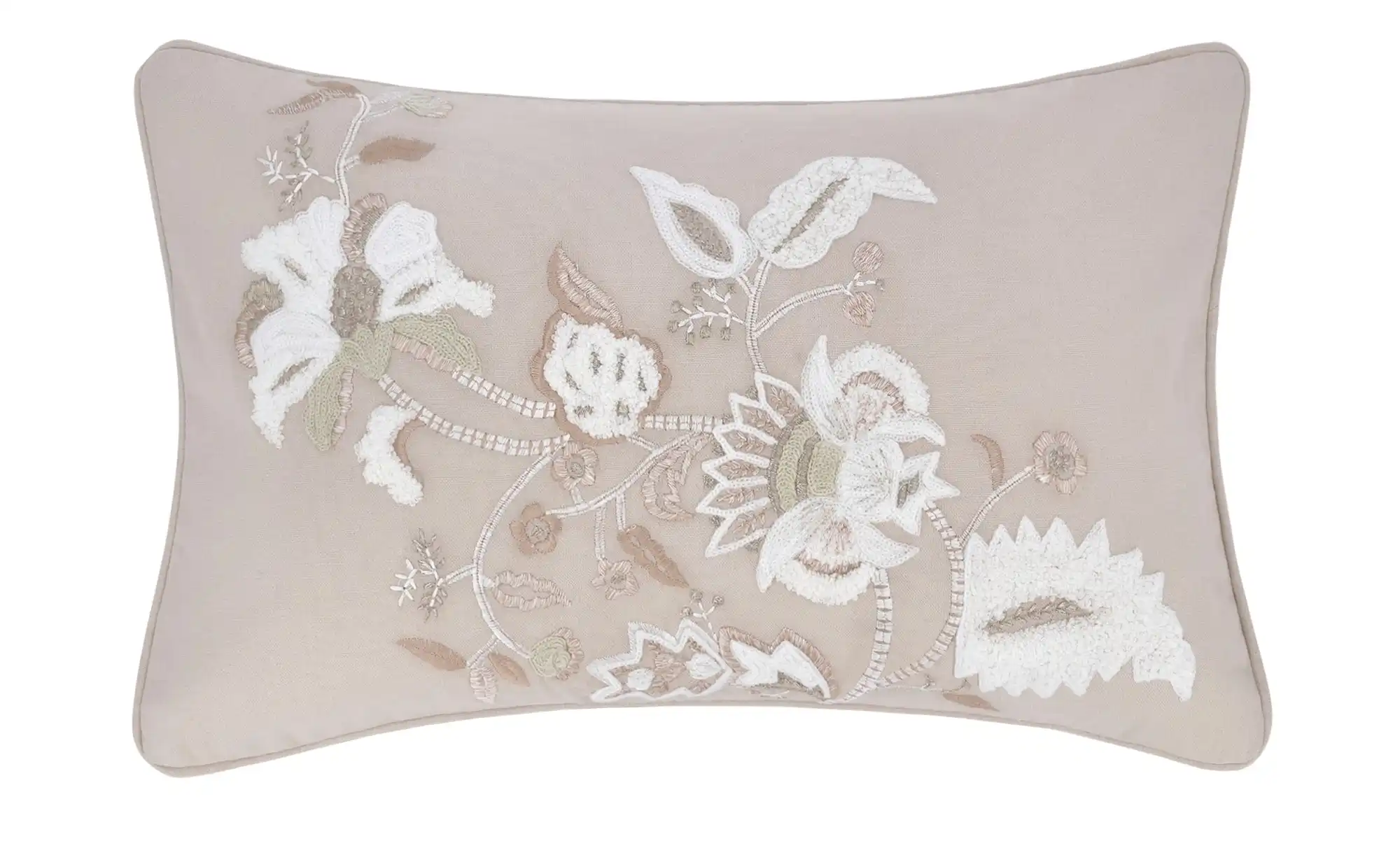 como Kissen Floral bestickt