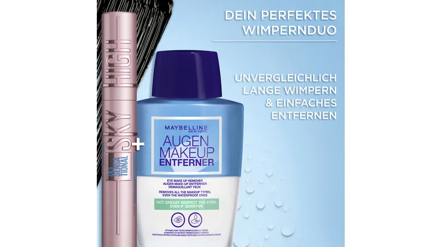 MAYBELLINE NEW YORK Lash Sensational Sky High Mascara Wasserfest 6 ml