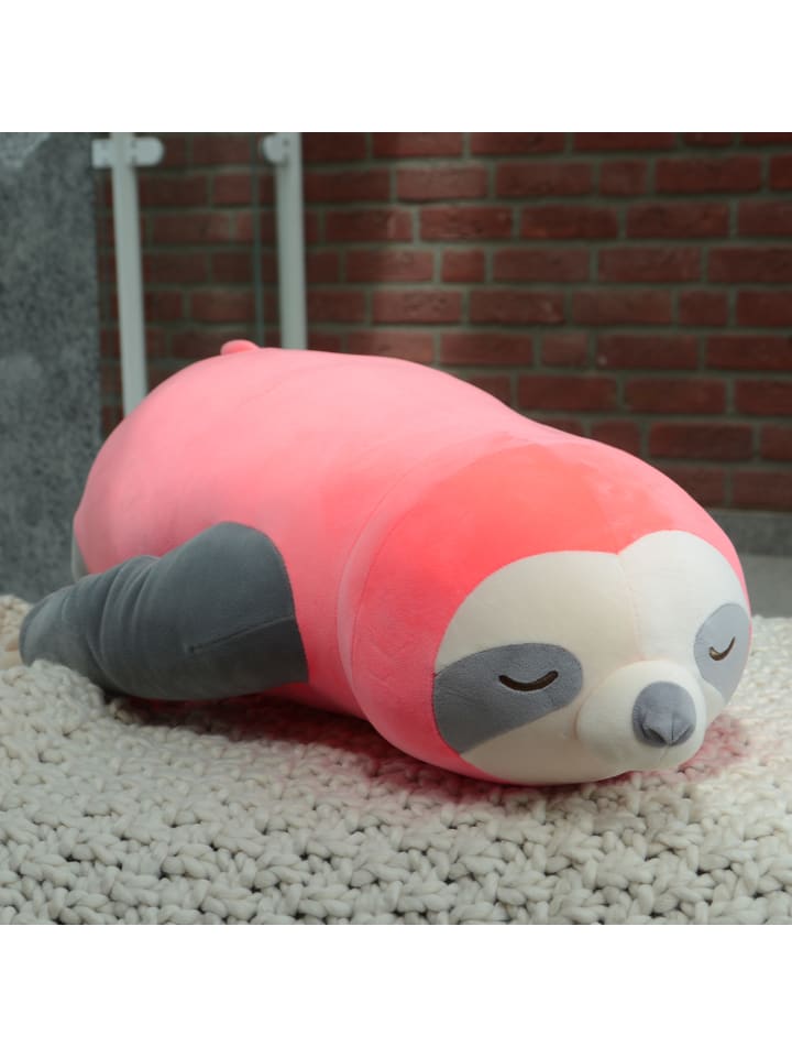 UNUS Faultier Kissen in Pink günstig kaufen