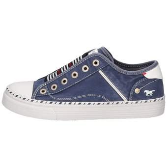 Mustang Slipper in blau