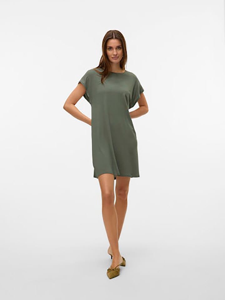 Vero Moda Kleid in Khaki günstig kaufen