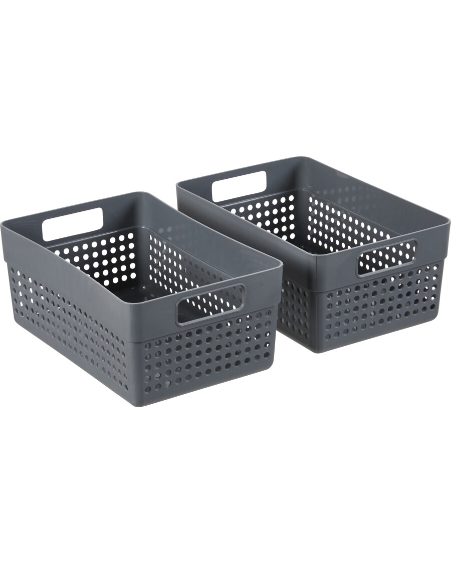 Einfarbige Aufbewahrungsbox