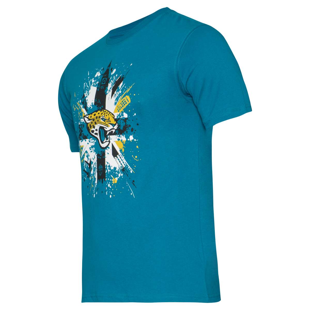 Jacksonville Jaguars NFL Fanatics Splatter Herren T-Shirt 1878TEAL95JJA