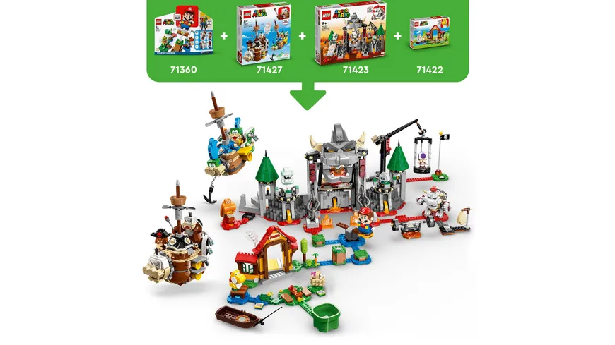 LEGO Super Mario 71422 Picknick bei Mario – Erweiterungsset mit Yoshi