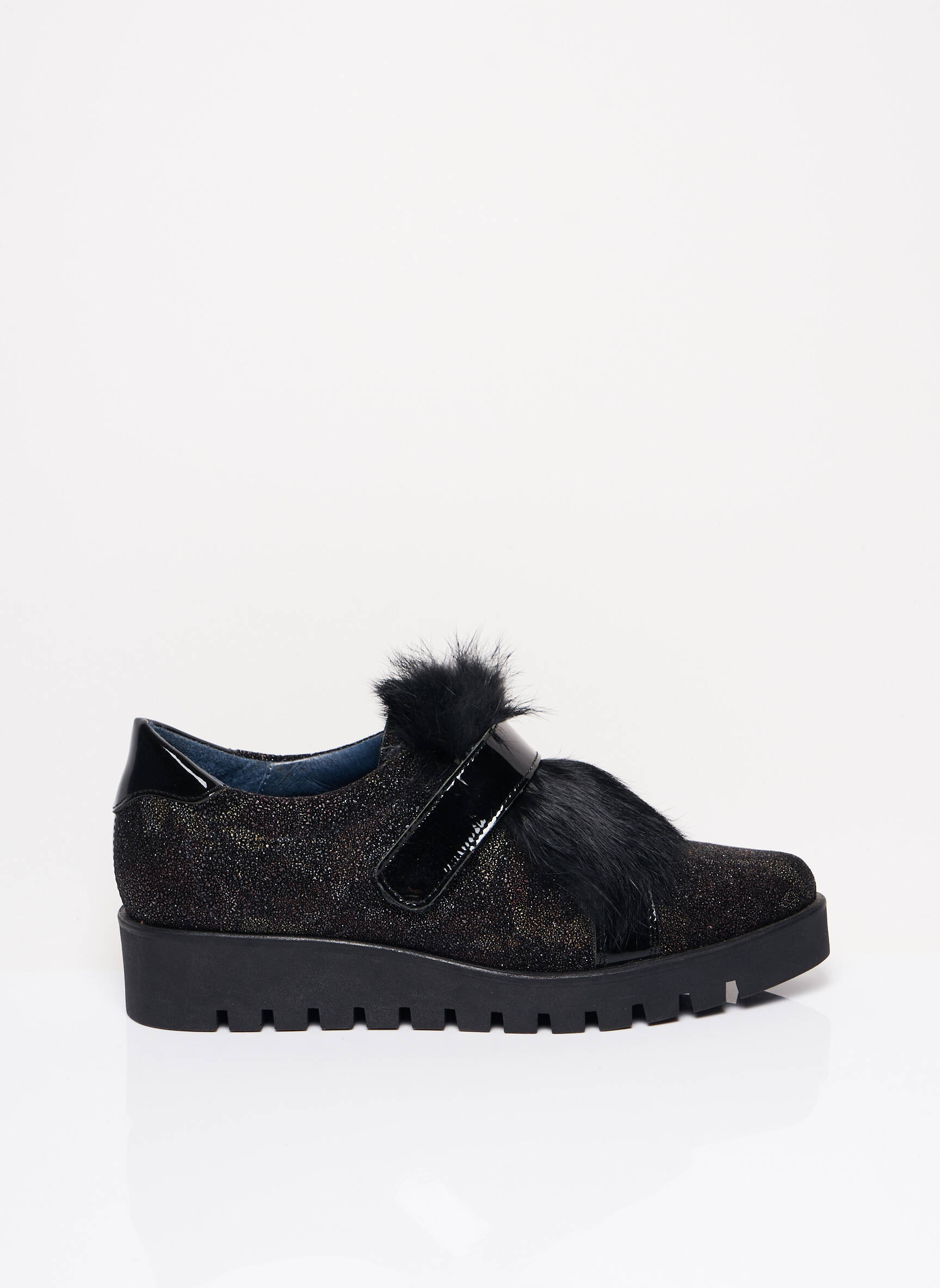 Humat Derby Femme couleur noir