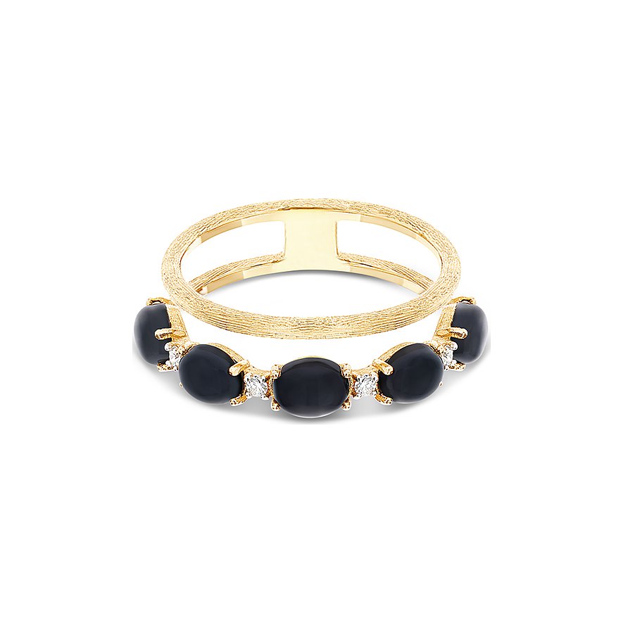 Nanis Damenring Black Mystery