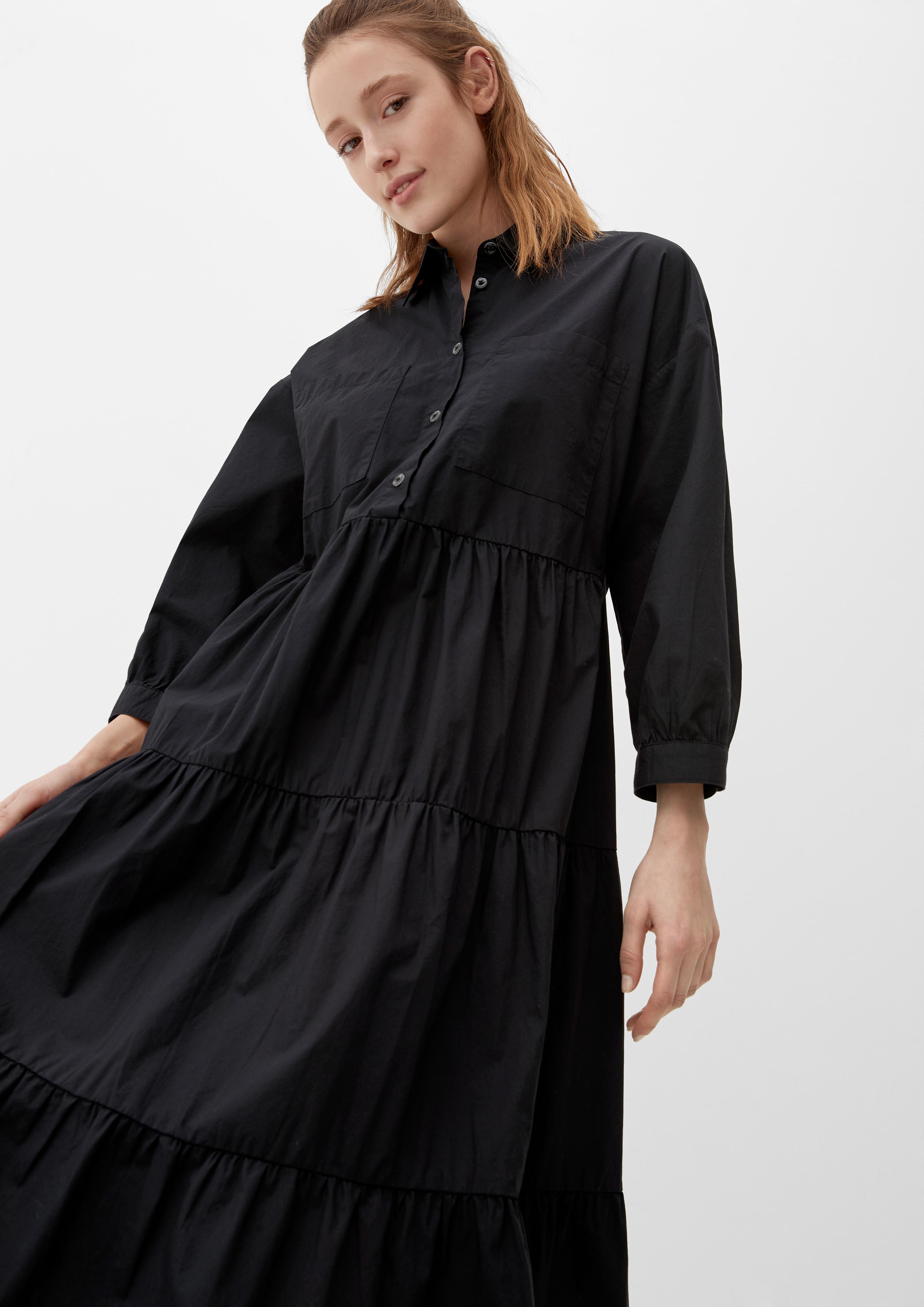 Stufenkleid mit Raffung  2124574-9999