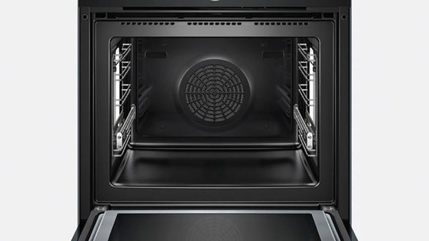 BOSCH Backofen mit Mikrowelle 8 HNG6764B6, mit 1-fach-Teleskopauszug, Pyrolyse-Selbstreinigung