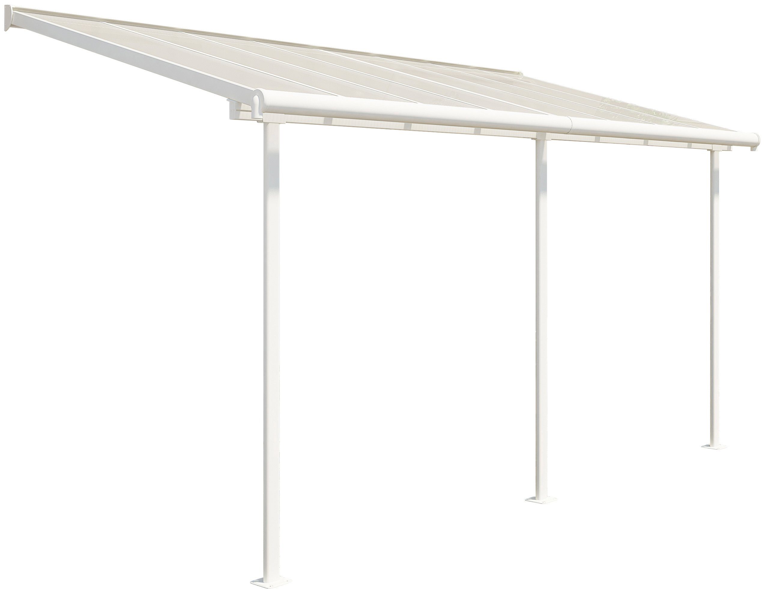 Palram - Canopia Terrassendach, BxT: 447x230 cm, Bedachung Dachplatten