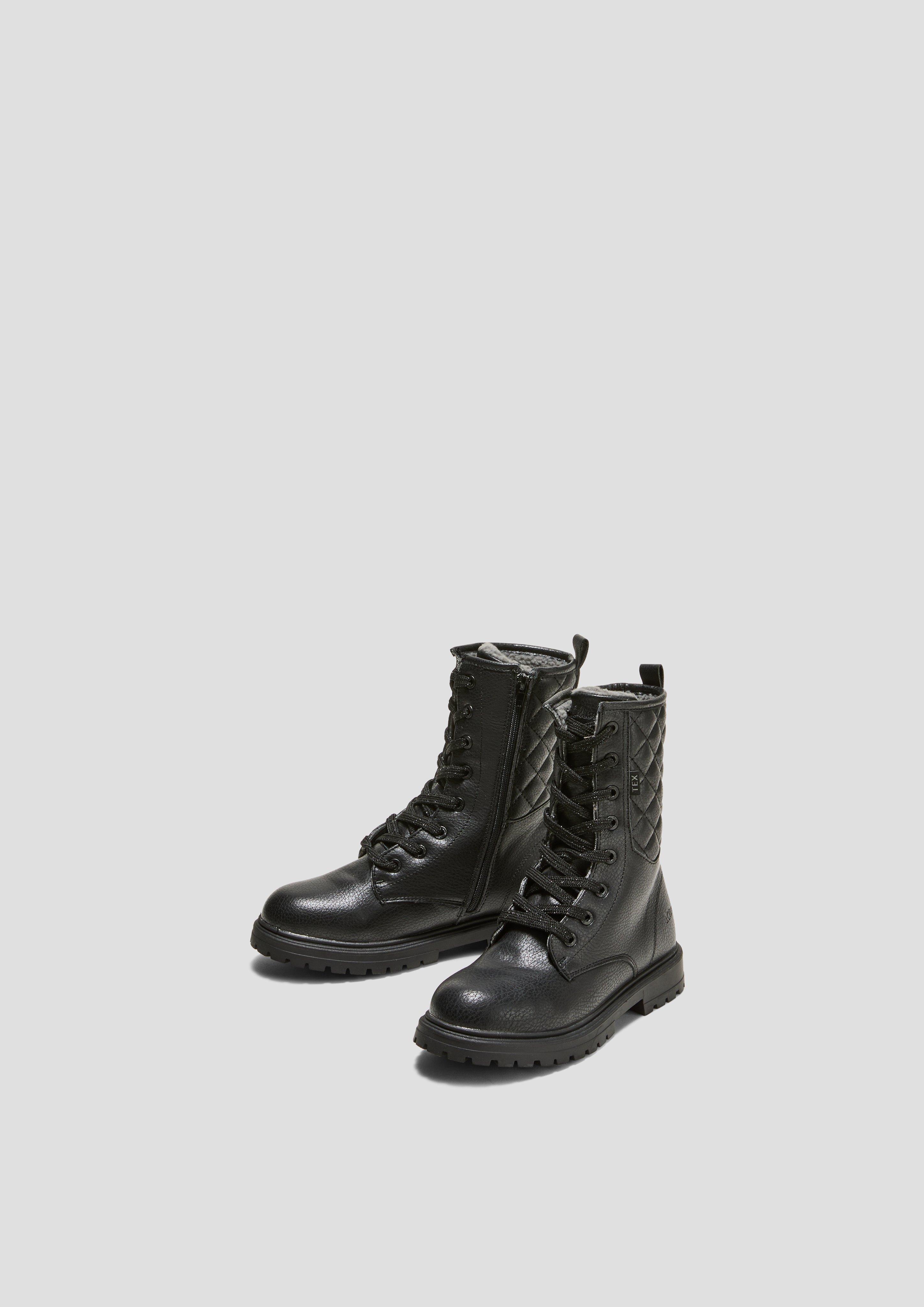 Warm gefütterte Schnürstiefel  6008308-001