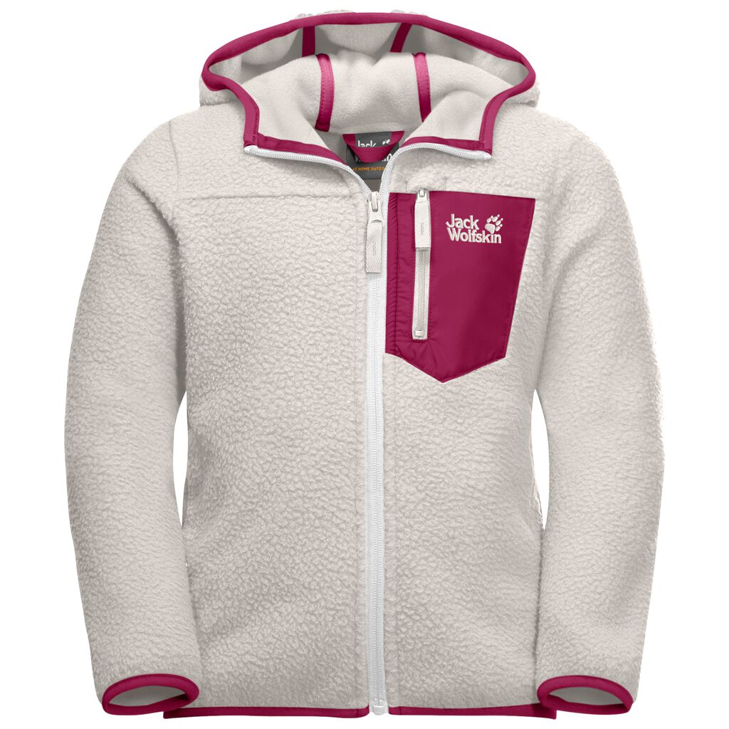 ICE CURL HOOD JACKET K Fleecejacke Kinder