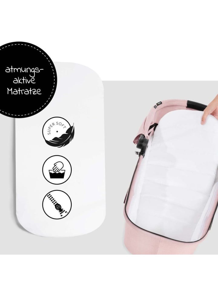 Hauck Babywanne Vision X - Melange Rose in rosa,schwarz günstig kaufen onesize