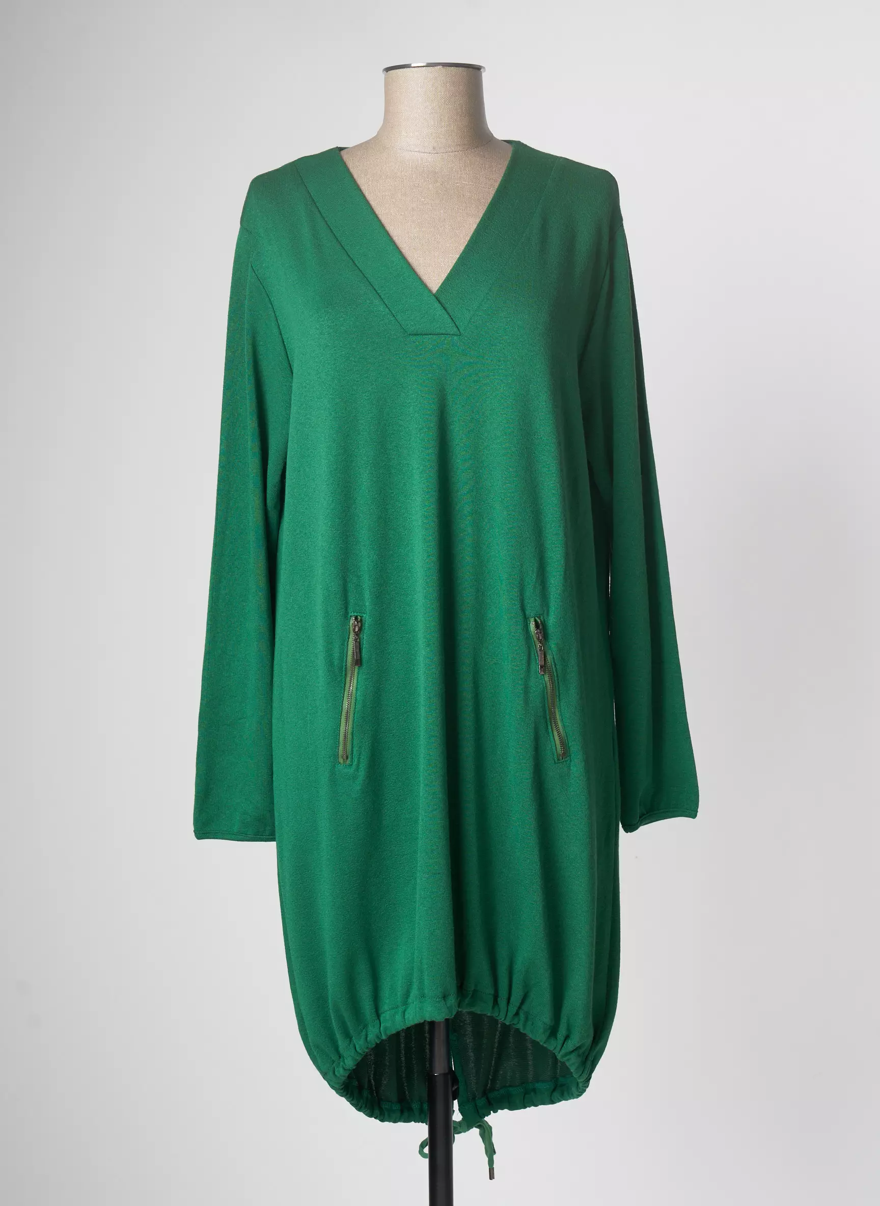 Daniela Cool Pull Tuniques Femme couleur vert
