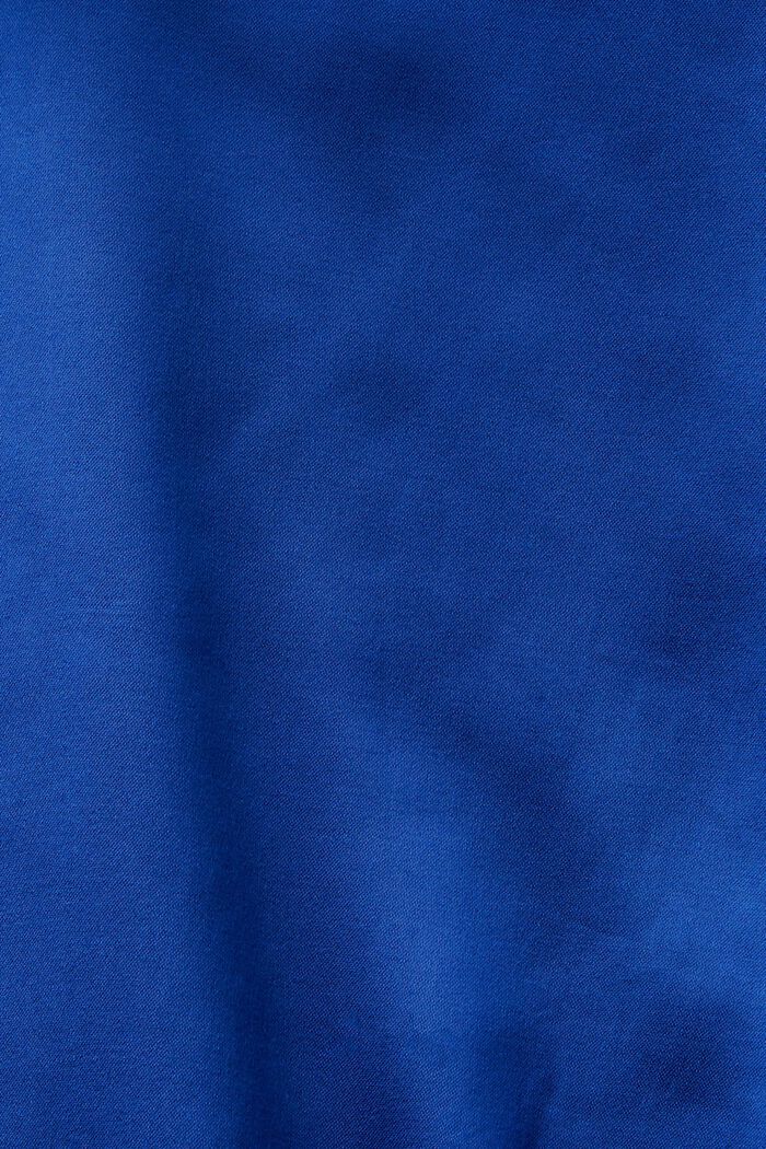 Langarmbluse aus Satin