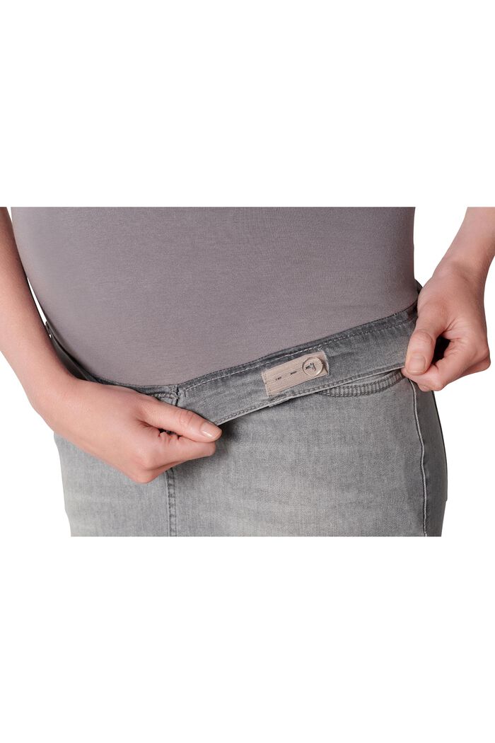Jeansrock mit Überbauchbund