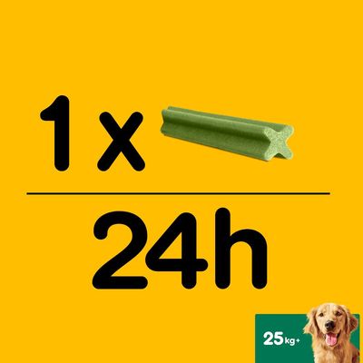 Sparpaket! 168 x Pedigree DentaStix Tägliche Zahnpflege / Fresh