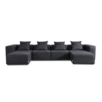 Home Deluxe Modulares Sofa VERONA - XXL Anthrazit
