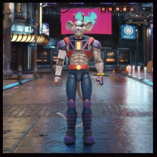 Biker Mice From Mars Actionfigur - Modo