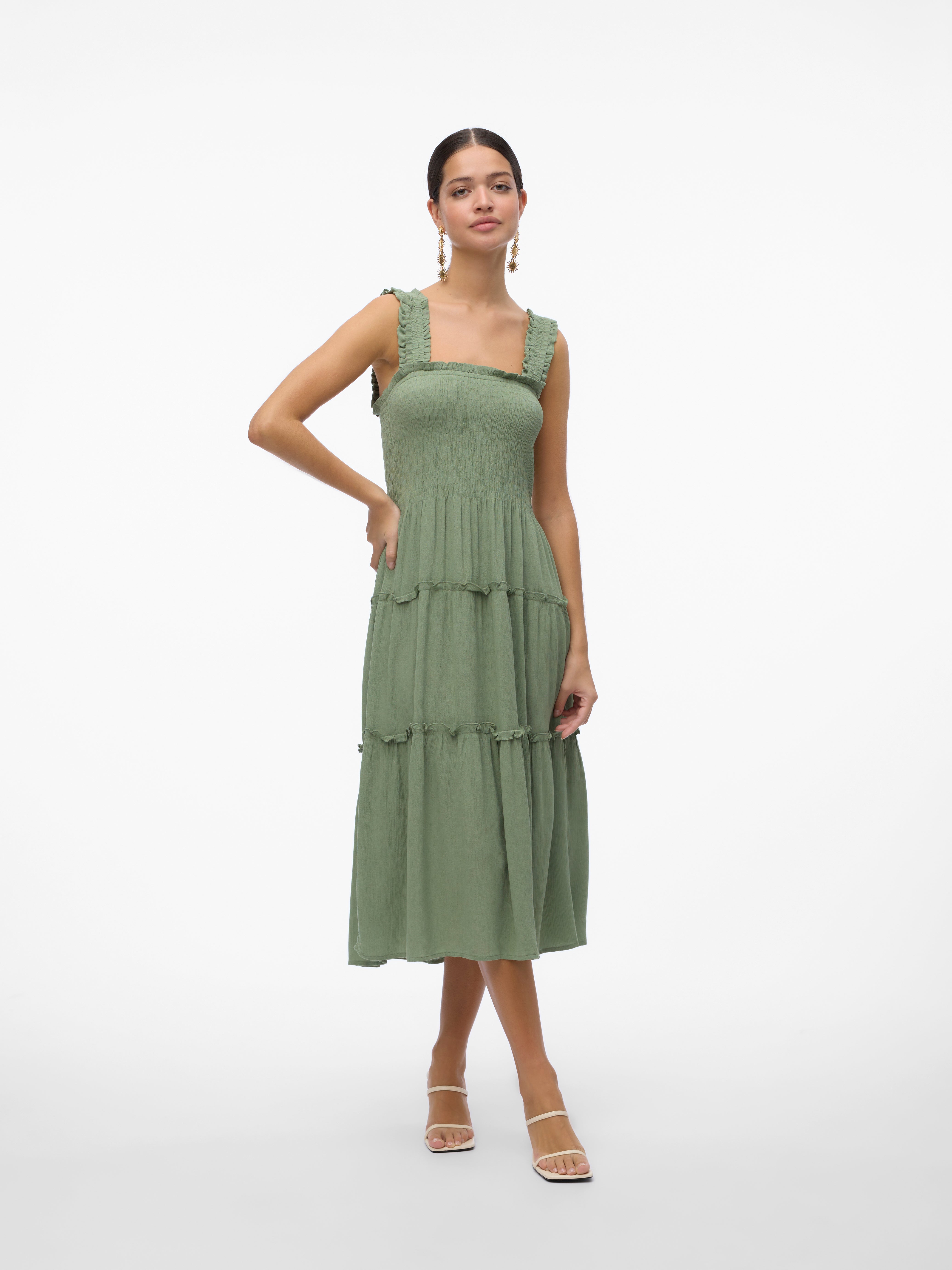 VMMENNY Langes Kleid
