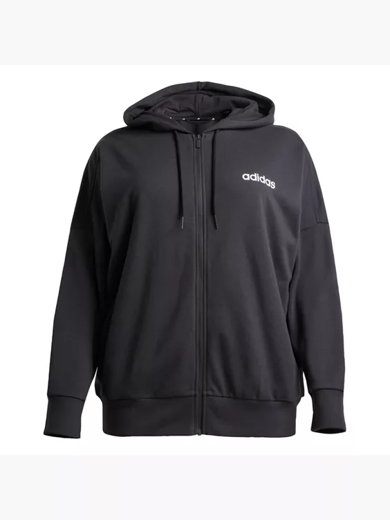 adidas Essentials Linear French Terry Kapuzenjacke