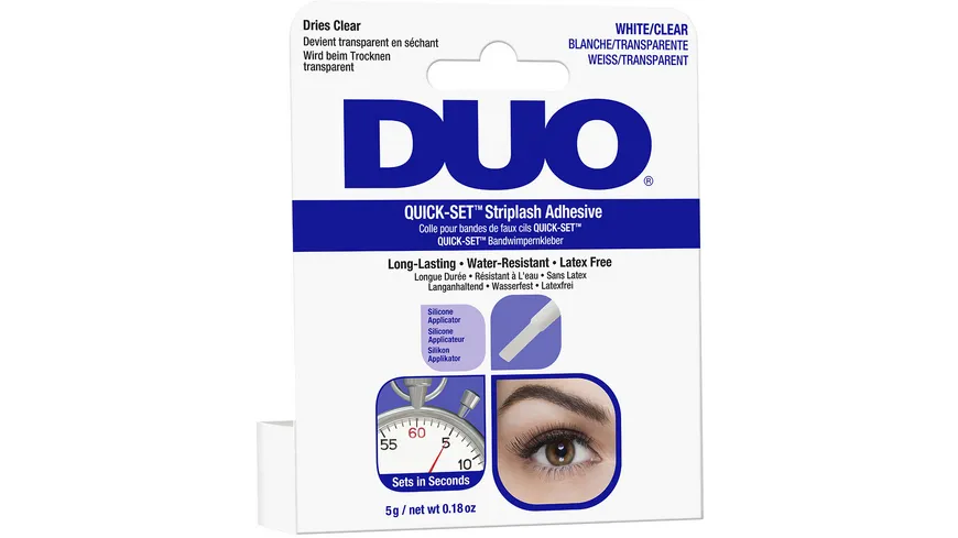 ARDELL Wimpernkleber DUO Quick Set Adhesive Clear 5 g