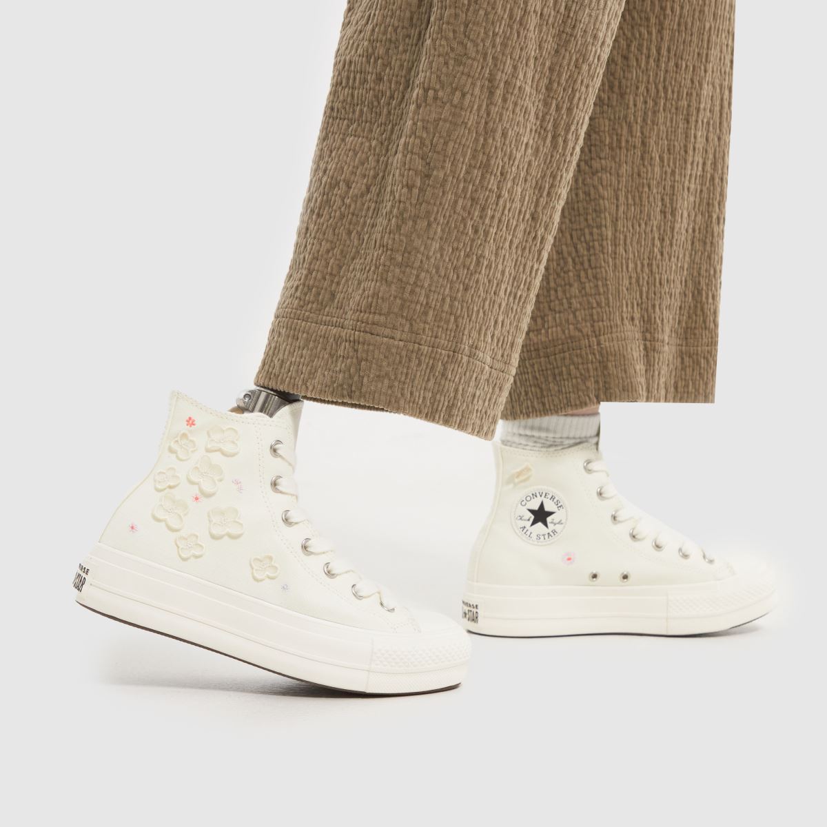 Converse All Star Lift Hi cipők fehér multiszínűek