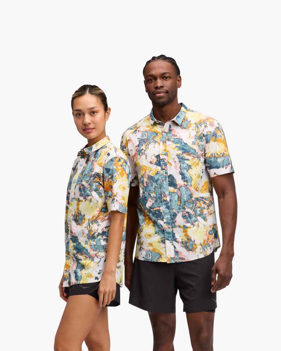 SkyRun Polo Sun Run Print