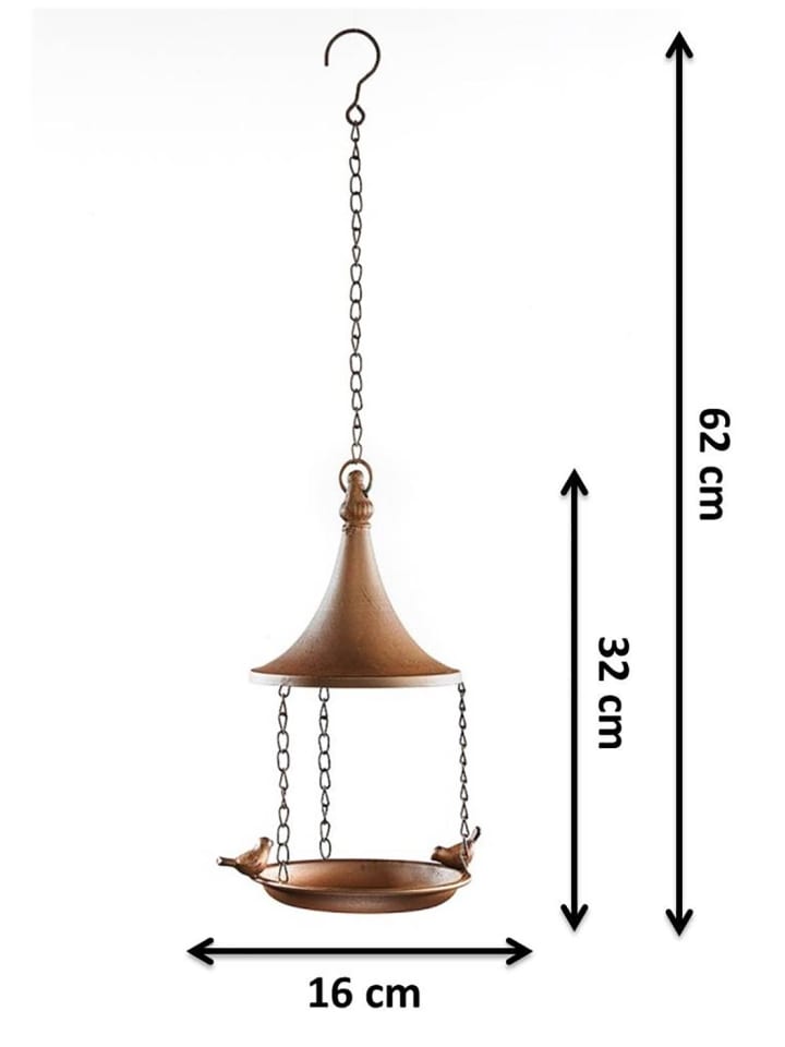 kobolo Gartendekoration RUSTBATH62 in Braun günstig kaufen onesize